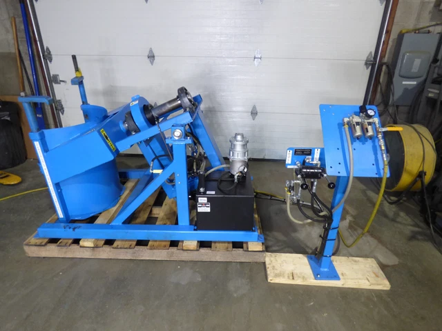Morse Drum Mixer 310-A Lift & Rotate Pneumatic Video