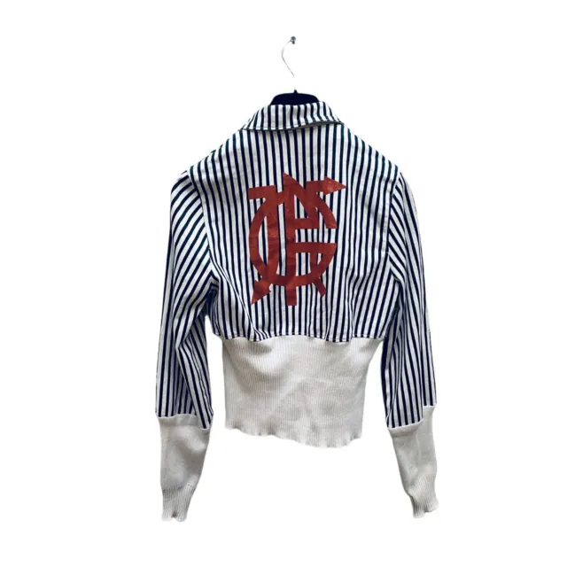 Jean Paul Gaultier Vintage JPG Striped Jacket  Size M fits S