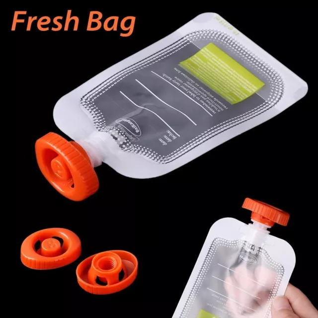 Reusable Smell-proof PC Plastic Food Supplement Package Storage Pouch Fresh Bag