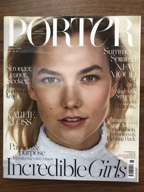 Porter Magazine Summer 2018 Issue Cover Model Karlie Kloss