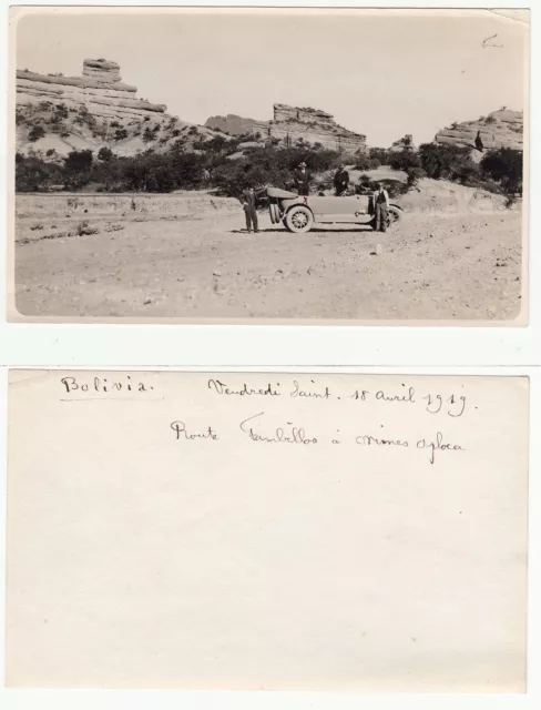 Bolivien Bolivia Expedition Fambillos a San Miguel Expedición con auto RP 1919(2