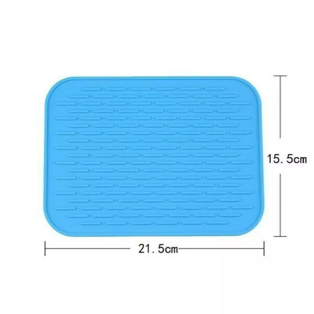 Silicone Rond Anti-dérapant Coussinet Chaleur Résistant Tapis Dessous Pot De NR9