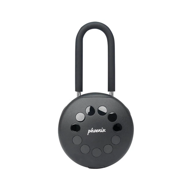 Phoenix Palm Smart cassaforte per chiavi con serratura elettronica e lucchetto nero KS021