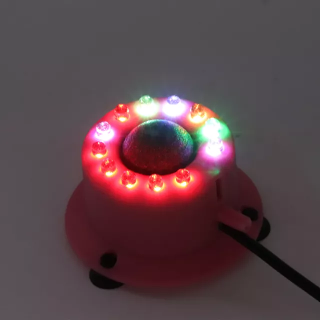 Fish Tank LED Bubble Light Multicolore Imperméable à L'eau Haute Luminosité Qcs