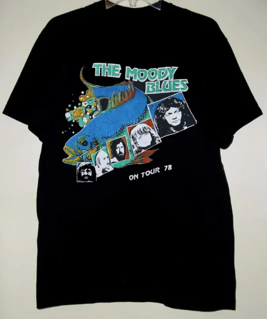 The Moody Blues Band Live In Concert Adult Unisex T-Shirt All Size S To 5XL