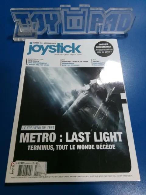 Magazine Joystick numéro 259 - Décembre 2012 - Metro : Last Light