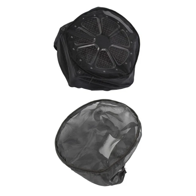 1 pz. Filtro aria antipolvere detergente copertura calze antipioggia per Harley Electra G