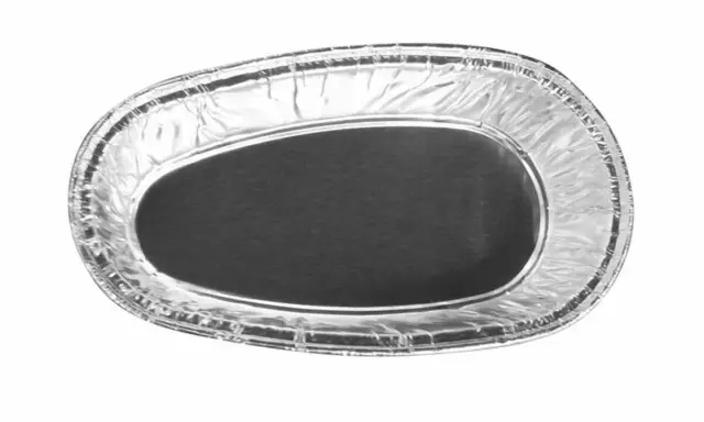 Disposable Aluminum Potato Shell Pan /Twice Baked Potatoes/ Potato Boats  #8100 2