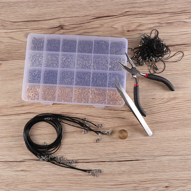 1 juego de inicio de fabricación de joyas para hacer joyas