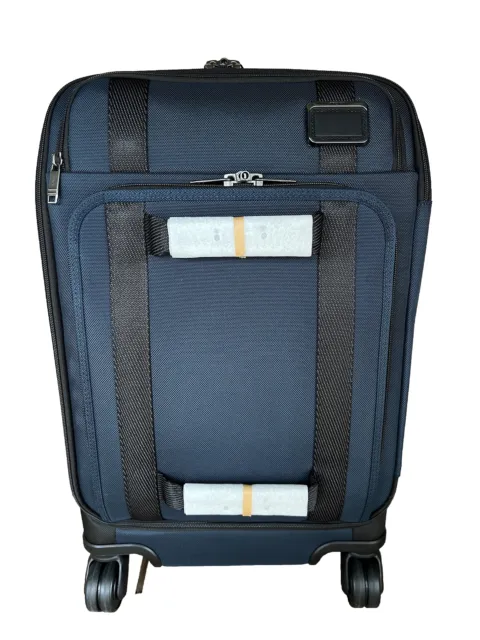 Tumi Merge Front lid International Carry On Luggage Expandadle NAVY BLUE $750