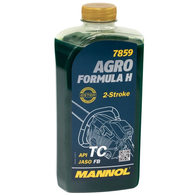 MANNOL 7859 AGRO Hsq 1 Litro Dos Tiempos para Kettensägenmotoren ...