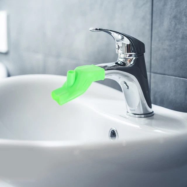 Rallonge Robinet Holdes Pour Enfants - Silicone Souple Anti-Éclaboussures - Apprentissage Lavage Mains