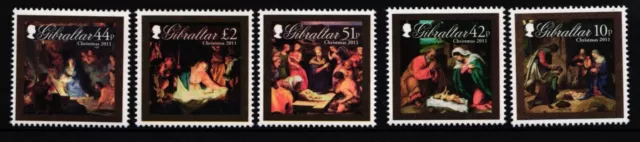 Gibraltar 1452-1456 postfrisch Weihnachten #II452