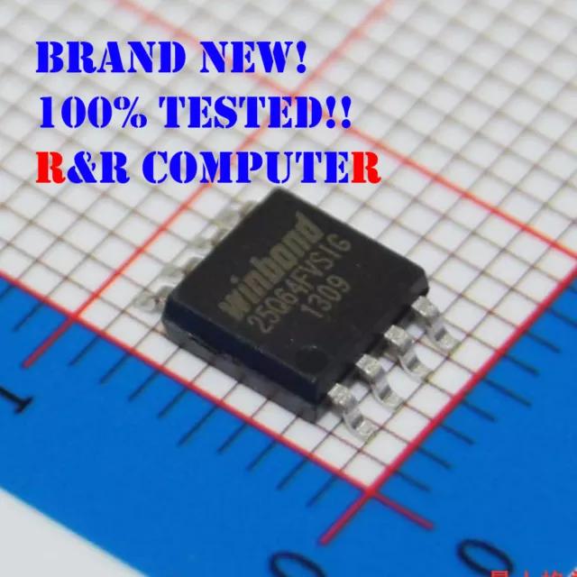 BIOS EFI firmware chip: A1278 Apple MacBook Pro 13" EMC 2554 MID 2012