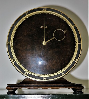 RARE KIENZLE 8 jours en laiton design Coultre entraînées 15 Pierres 30er Ans 