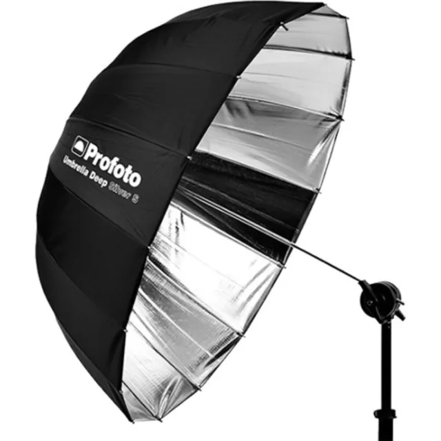 Profoto Deep Small Umbrella | 33", Silver **USED VERY GOOD**