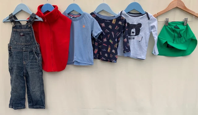 Boys bundle of clothes age 12-18 months Bluezoo baby gap Oshkosh