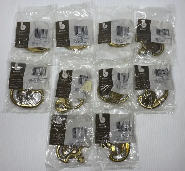 Bellwith Brass Drawer Pull P8055-LP Lot of 10 Sealed in Package