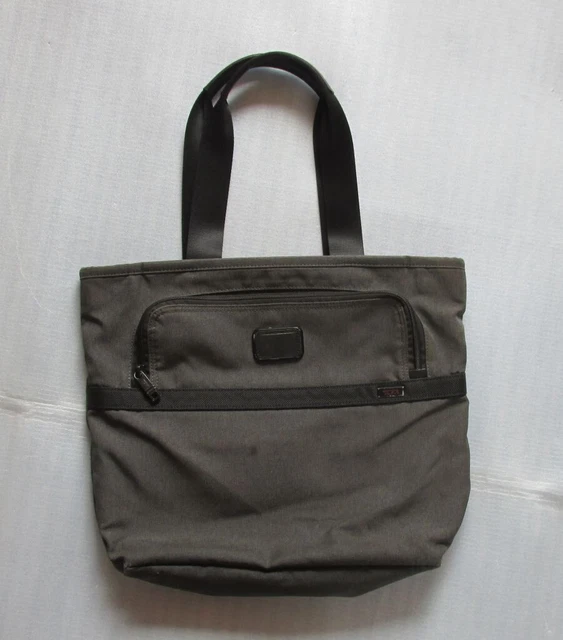 TUMI Carryon Tote Bag Gray Grey ALPHA II