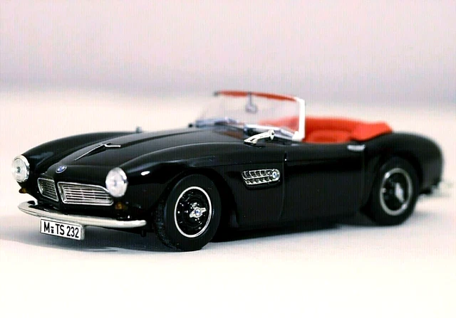 BMW 507 ROADSTER 1956 Diecast 1:43 No-Hard Top Red Interior *New* Atlas ...