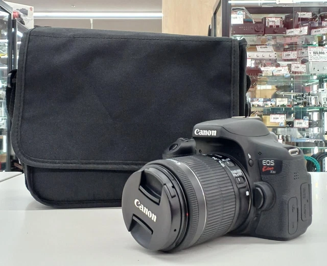 CANON EOS KISS X8I Digital SLR Double Zoom Kit £563.37 - PicClick UK