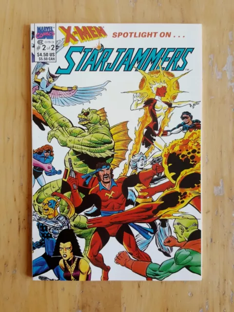 X-Men Spotlight on Starjammers #2 (1990, Marvel Comics) 9.4 Near Mint