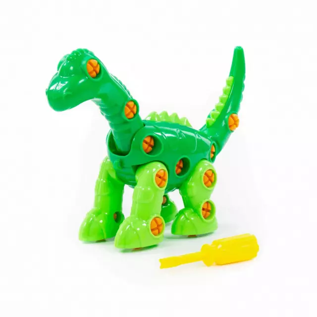 WADER 35-tlg. Konstruktionsset Dinosaurier Spielfigur Spielzeug 'Diplodocus'