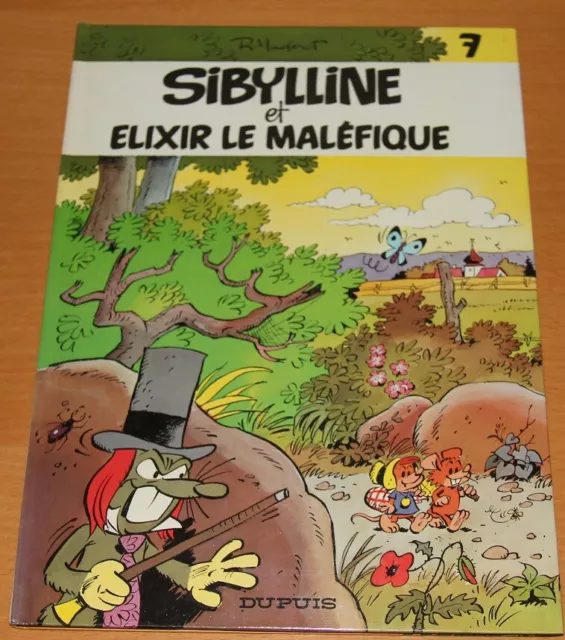 MACHEROT SIBYLLINE tome 7 ELIXIR LE MALEFIQUE EO Dupuis 1979 NEUVE