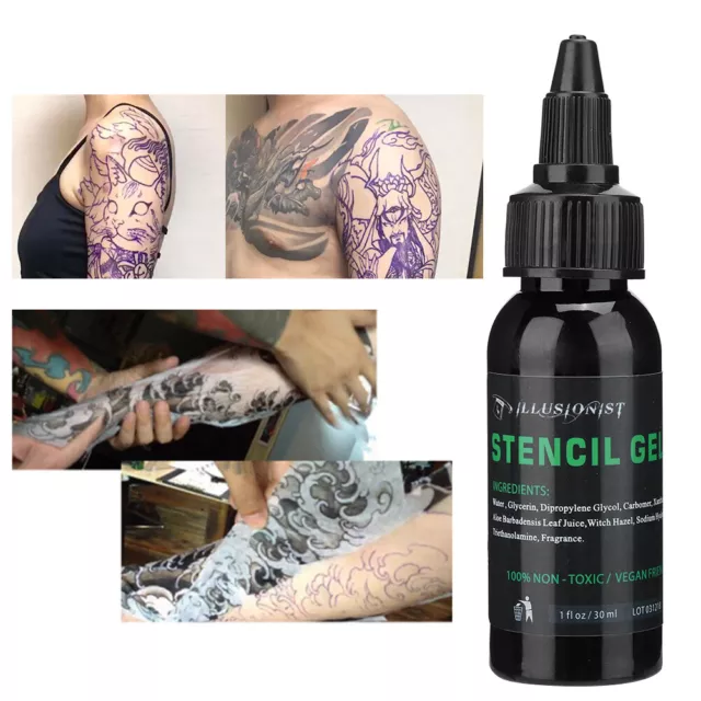 30ml Tattoo Stencil Solution Transfer Cream Fluid Lotion Tattoo Supply