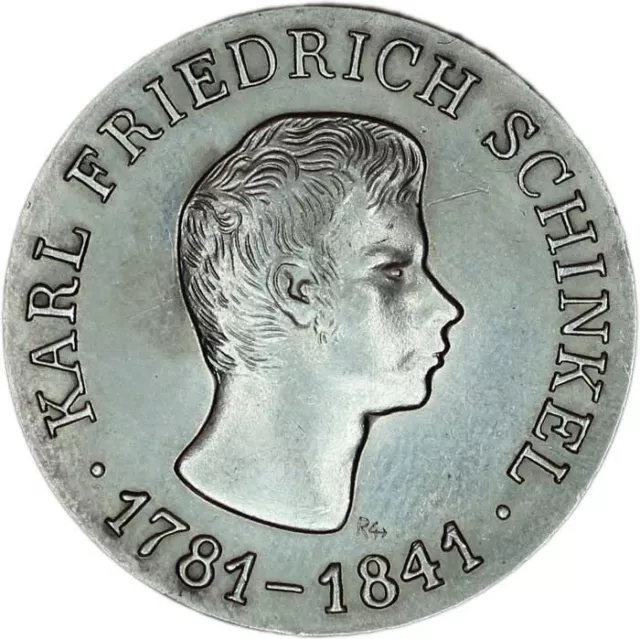 EAST GERMANY coin 10 Mark 1966 rare date !!!! UNC Uncirculated