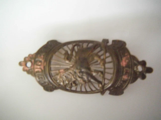 Plaque De Vélo Ancienne Peugeot PX 10 Des Années 1950 - Headbadge Vintage