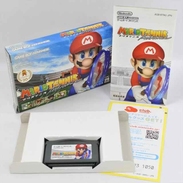 MARIO TENNIS Gameboy Advance Nintendo 2178 gba