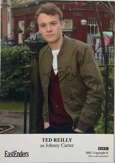 TED REILLY Genuine Handsigned Eastenders Castcard 6 x 4