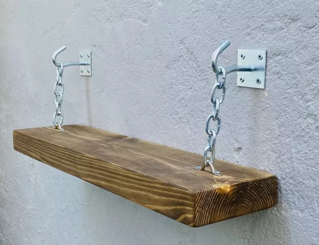 Rustic Wooden Floating Shelf, Chunky Shelving, Floating Shelves, Rustic Shelves