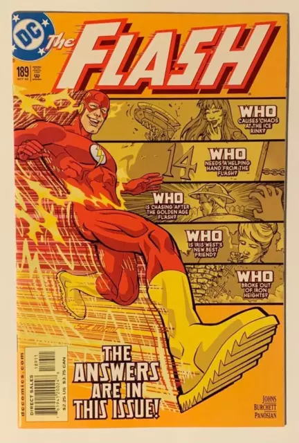 Flash #189. 1st printing. (DC 2002) VF/NM condition Issue.