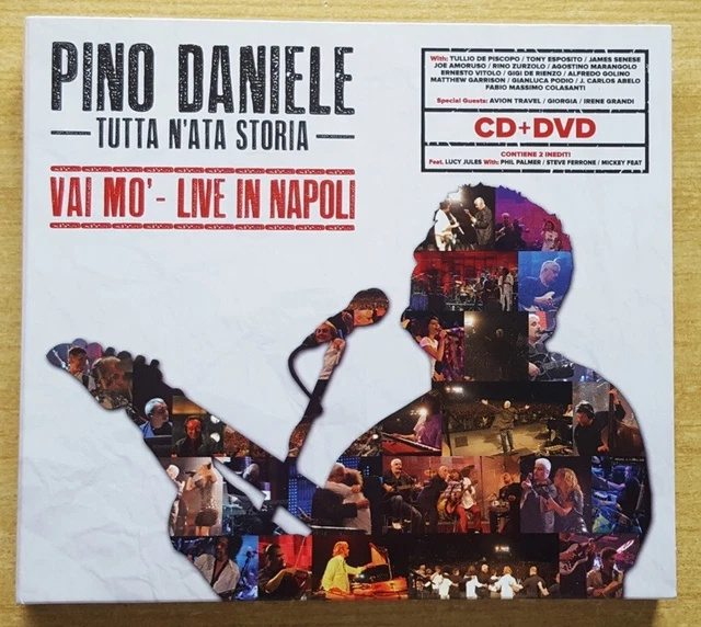 Pine Daniele - Cd + Dvd Digipack - All In History - Go Mo' - Live In Naples