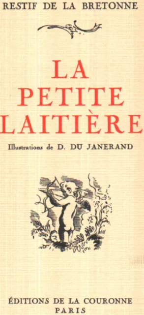 La petite laitiere / illustrations de du janerand|Restif De La Bretonne|Bon état