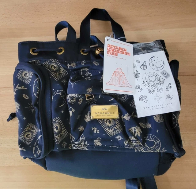 NWT Doughnut Official X The Mystic Club Series Pyramid Convertible Tiny Backpac