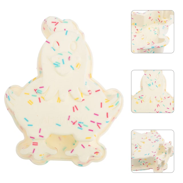 Molde para pastel jabón de silicona galletas hornear postre en relieve de silicona