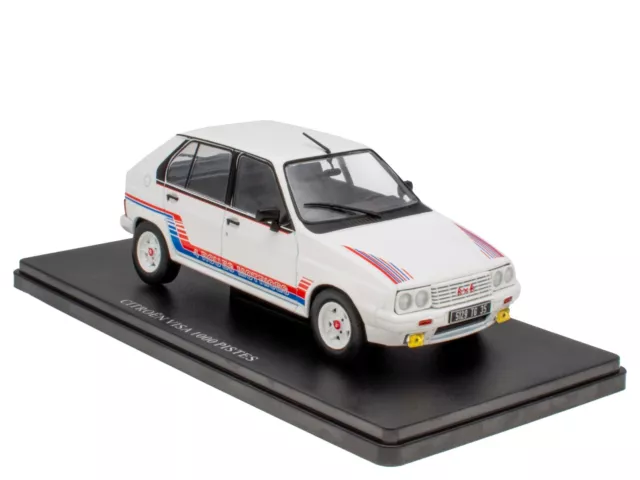 Citroën Visa 1000 Pistes 1983 - 1/24 Hachette Voiture Miniature Diecast CIT19