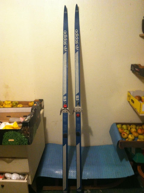 1 Paar Langlauf- Ski Adidas 190 cm. LL Skier, nordisch