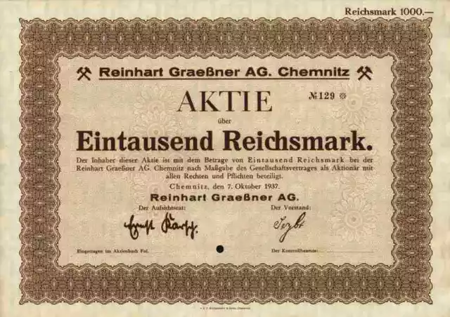 Reinhart Graeßner 1937 Chemnitz Gottes Segen Oelsnitz VEB Karl Liebknecht Kohle