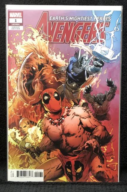 Avengers #1 (Marvel 2018) Greg Land Party Variant NM