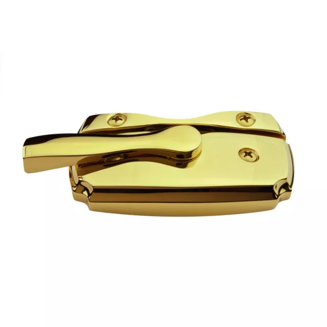 Andersen Flush Mount Estate Sash Lock with Keeper -  1669321 - Bright Brass