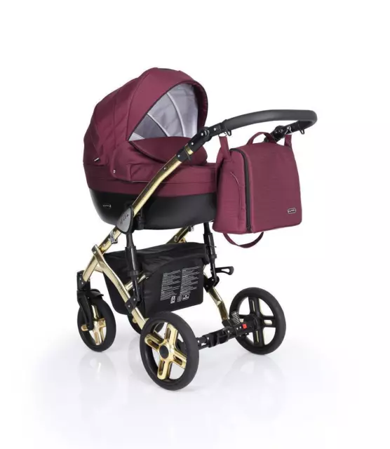 Poussette 3 en 1 Isofix Accessoires Sélection de couleurs Mila Plus by Lux4kids