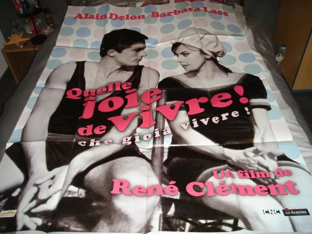 Affiche   Alain Delon / Clement / Quelle Joie De Vivre