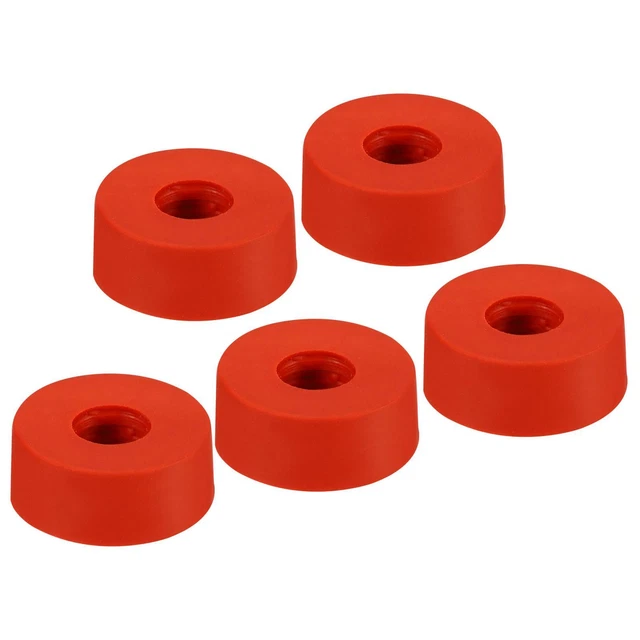 Lavatrice Antivibrazione 25x9x10mm Distanziatore Guarnizione per Condizionatore Rosso 5pz