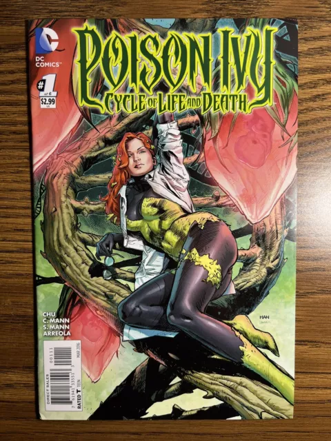 Poison Ivy: Cycle Of Life And Death 1 Gorgeous Clay Mann Cover Dc Comics 2016