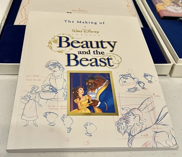 WALT DISNEY BEAUTY and The Beast Deluxe Collectors Edition VHS with ...