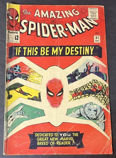 The Amazing Spider-Man #31 (1st Gwen Stacy, Harry Osborn and Prof. Warren)